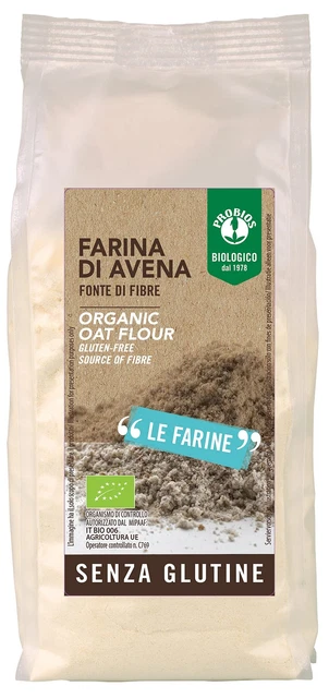 Probios farina integrale biologica senza glutine alimenti 5x 375g NUOVO MHD 10/23