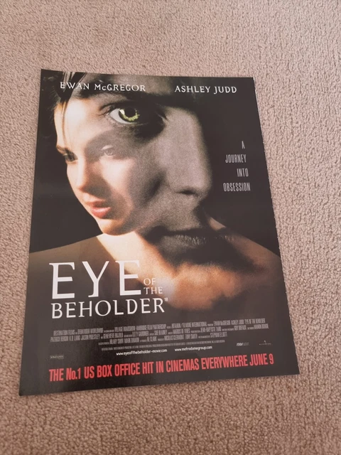 Tpot22 Movie Advert 11X8 Eye Of The Beholder - Ewan Mcgregor : In Cinemas