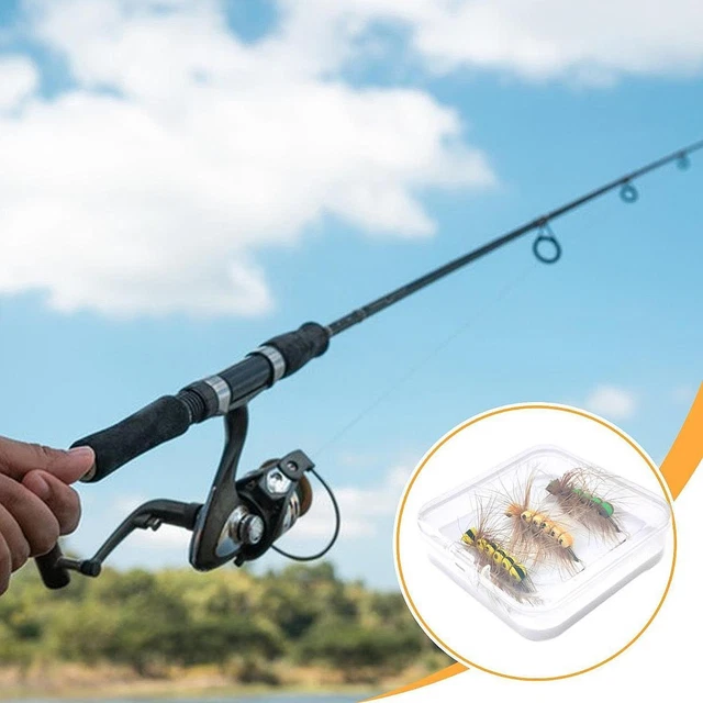 Lot De Mouches FT2 Pour Pêche à La Mouche – Avec Conteneur Rotatif Et Porte-leurres – Occasion