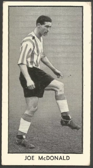 D C THOMSON-FAMOUS FOOTBALLERS-1956- #02-SUNDERLAND & SCOTLAND-JOE McDONALD