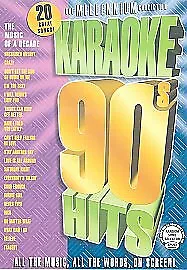 The Millennium Karaoke Collection: The 90s DVD (2004) cert E Fast and FREE P & P