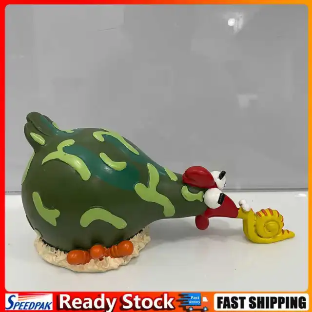 Resin Chicken Statue Funny Cute Chick Figurine Animal Art Sculptures (F) Hot