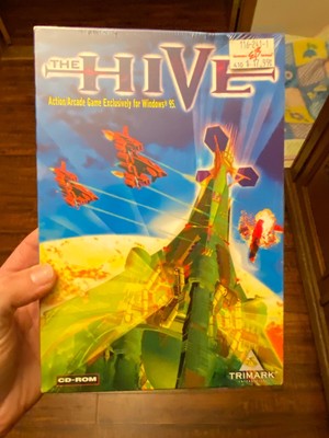 Vintage NEW SEALED BIG BOX The Hive Windows 95 PC CD-Rom Game NEW/SEALED RARE!