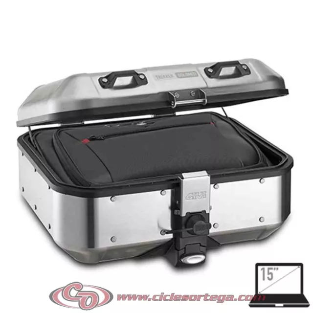 Baul trasero o lateral TREKKER DOLOMITI 30LT DLM30A Monokey de Givi 2