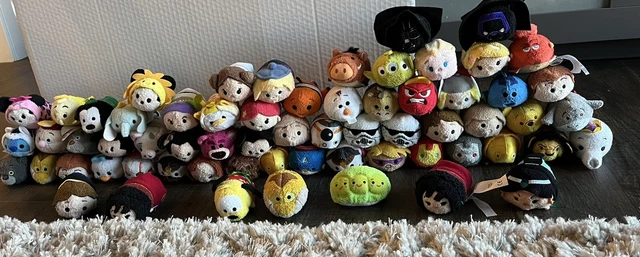 tsum tsum plush lot (64 total) 3”x2”