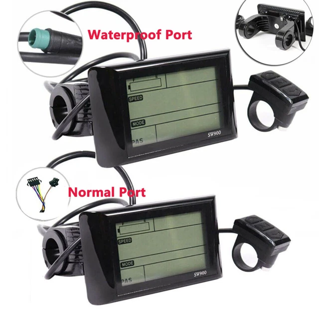 LCD DISPLAY METER Control Panel Waterproof EBike Electric Bicycle