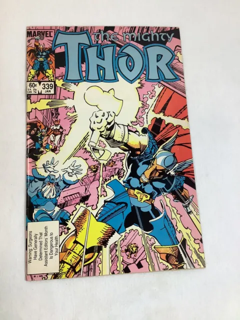 Mighty Thor #339 (Marvel Comics 1984) 1st appearance of Stormbreaker