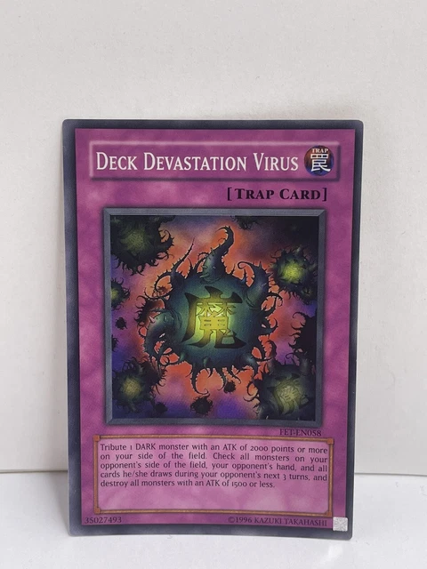 Yu-Gi-Oh! Deck Devastation Virus FET-EN058 Super Rare