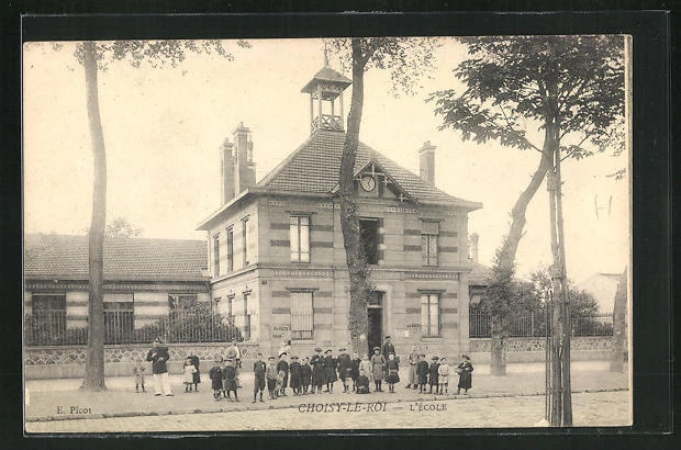 CPA Choisy-le-Roi, l´Ecole