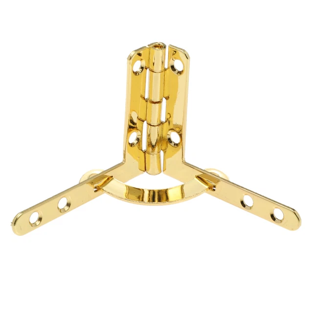 10 Pcs Iron Seven-character Hinge Folding Lid Support Furniture Hardwares