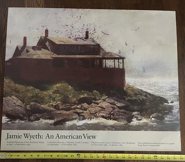 An American View - The Red House © 1972 Jamie Wyeth.