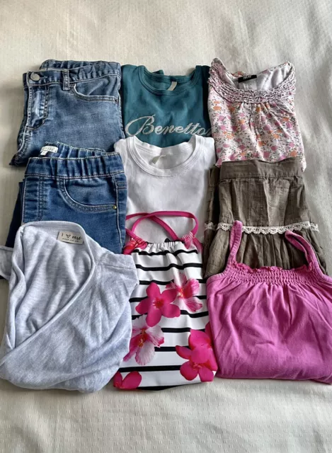 Girls Clothes Bundle Ages 6/7/8 - Next, H&M, GAP, Benetton, F&F, TU, Bluezoo 