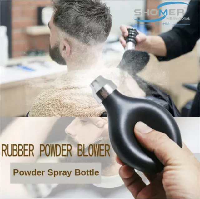 Talc Powder Blower Puffer | Barbers & Hairdressers Talc dispenser NEW AU 2