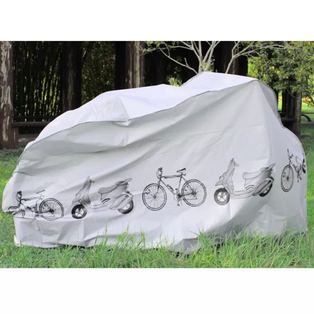 Robusta Cubierta Bicicleta Impermeable Exterior Protección UV MTB Bike Case 200x100