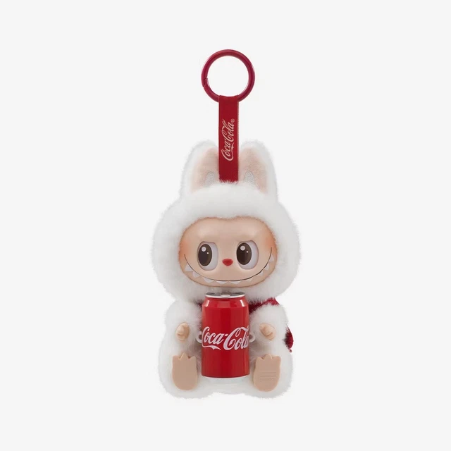 Pupazzo In Vinile Pop Mart Labubu The Monsters Coca Cola Series Mysterious Guest Vinyl Face Blind Box