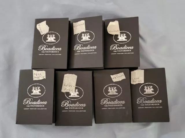 Lot of 7 Boadicea the Victorious Carded Spray Luxury Fragrance Vials BEST OF Lot of 7 Boadicea the Victorious Carded Spray Luxury Fragrance Vials BEST OF