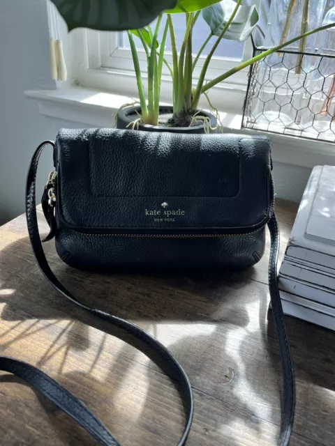 Kate Spade Women's Small Crossbody Bag - Black Used Good Condition