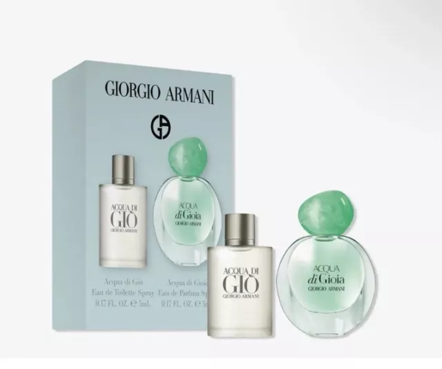 Giorgio Armani Fragrance Must-Haves 2 Piece Mini Gift Set