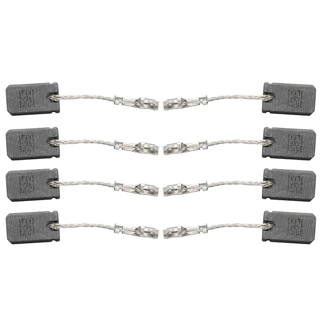 Balais De Charbon (carbone) Pour Moteur GWS - Lot De 6 - Dimensions 5x10x17 Mm