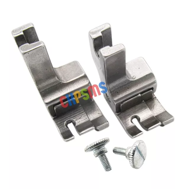 2PCS CR-1/4  STEEL PRESSER FOOT FOR Single Needle Industrial Sewing Machine