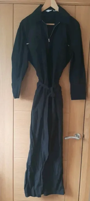 & Other Stories Women's Jumpsuit UK 8 Eur 36 Black Boilersuit