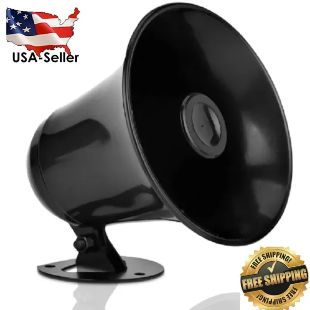 Black ABS Weather Proof Pa Speaker Horn For Cb Radio Outdoor Marine Game Call