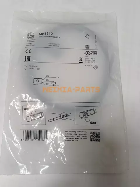 NUOVO 1 PZ PER IFM MK5312 sensore interruttore magnetico cilindro