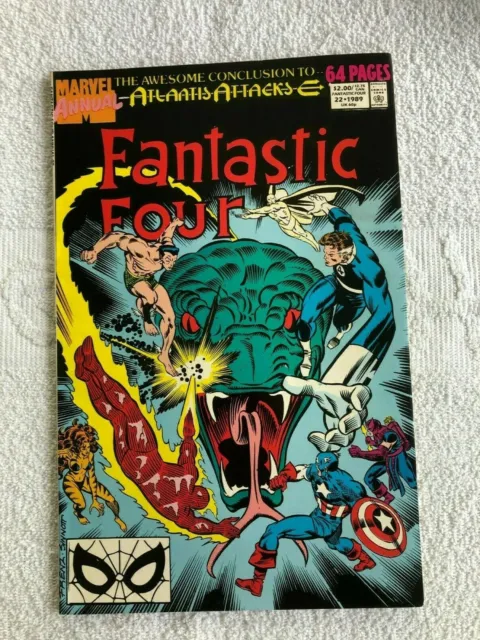 *Fantastic Four Annual #22 (1989, Marvel) VF 8.0
