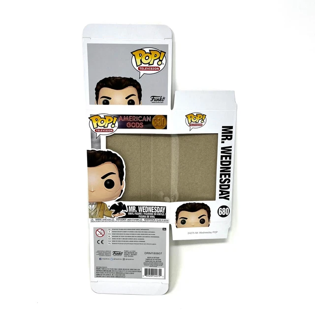 Funko Pop Box Only - American Gods Mr. Wednesday 680