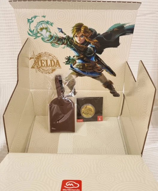 THE LEGEND OF Zelda Tears of the Kingdom Collectible Coin & Luggage