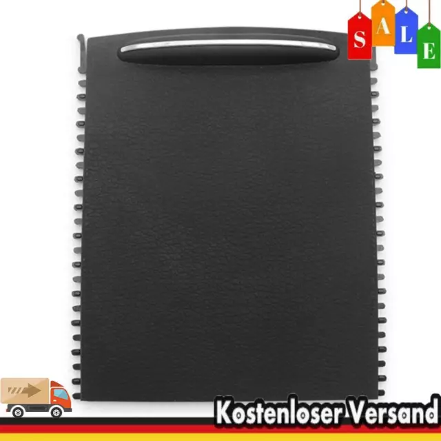 Auto Mittelkonsole Rollo Abdeckung f¡§1r Mercedes Benz C-Klasse W203 Schwarz