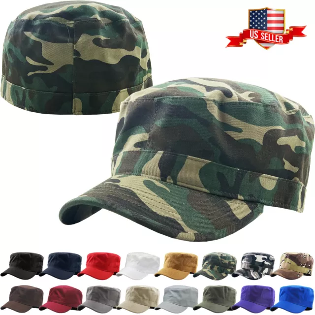 Army Cadet Military Patrol Castro Cap Hat Men Women Golf Driving Summer Baseball