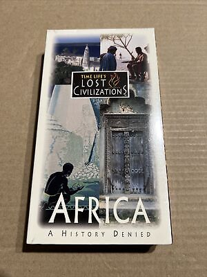 Time Lifes Lost Civilizations Africa A History Denied - VHS Tape New/Sealed