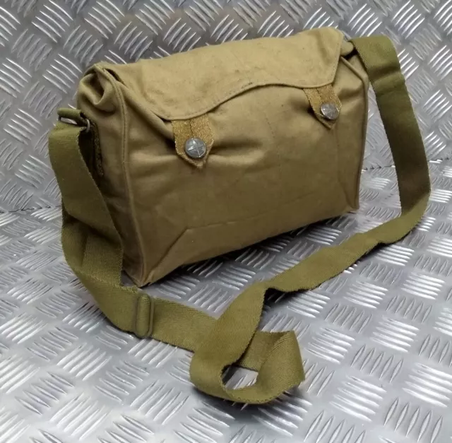 Genuine Army Vintage Gas Bag / Side / Shoulder / Messenger Bag - G1 70s Issue
