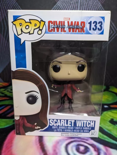 FUNKO POP - Scarlet Witch - Captain America: Civil War #133