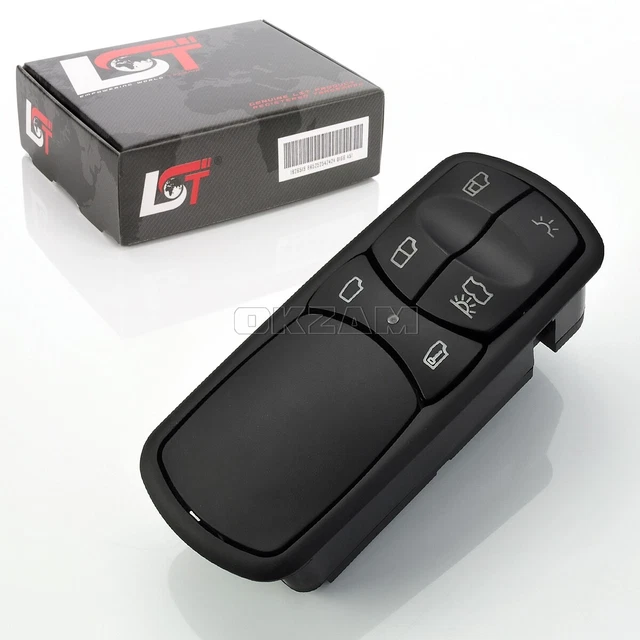 WINDOW SWITCH UNIT Front Left Passenger For Mercedes-Benz Truck Actros ...