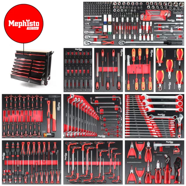 À Pro-Line De Mephisto-Tools 12 Tiroir Outil Ateliers Mobiles