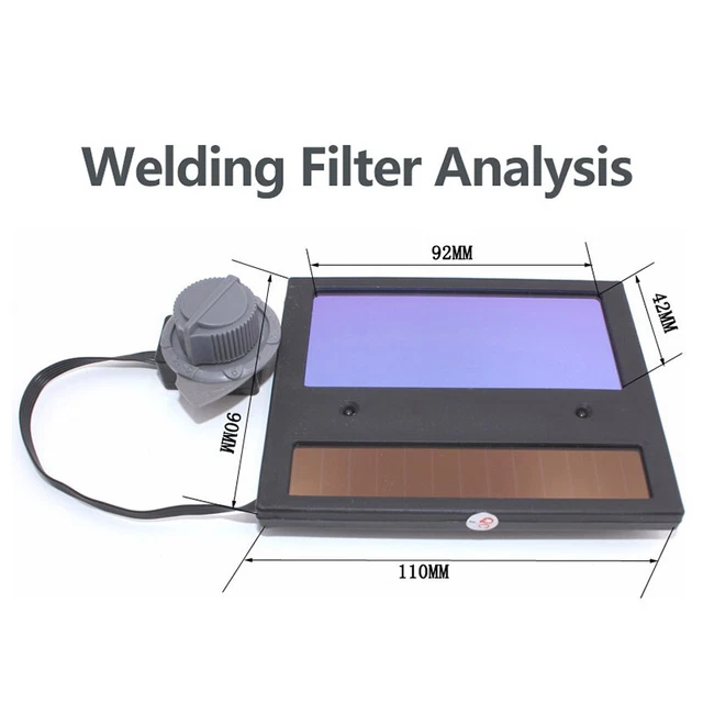 Auto Solar Darkening TIG Welding Helmet Lens Mask Goggles Automation Filt$v 3