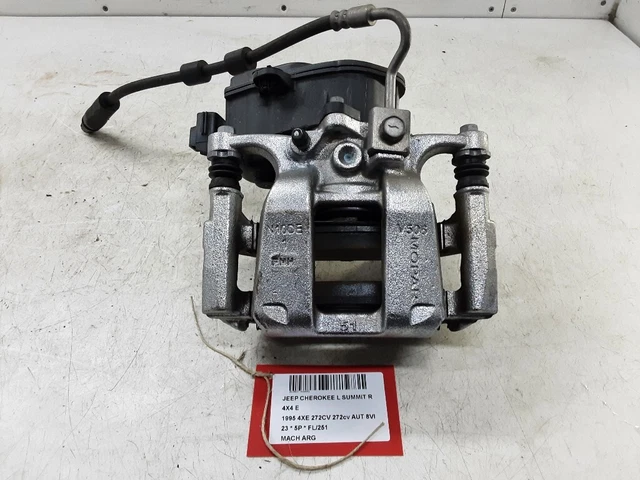 Étrier De Frein Arrière Gauche Pour Jeep Commander / Grand Cherokee III – Réf. Compatible 05143703AA, 1 Piston, Argenté, Neuf