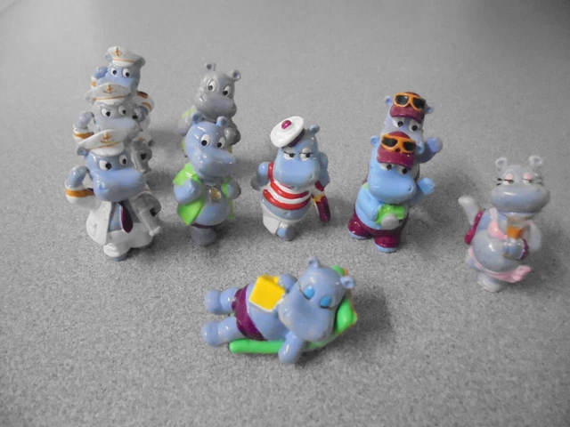 VINTAGE KINDER SURPRISE Happy Hippos on Dreamship Holiday 1992