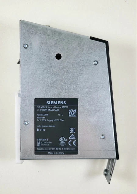 Siemens SMC10, 6SL3055-0AA00-5AA3 Sinamics Sensor Module Resolver