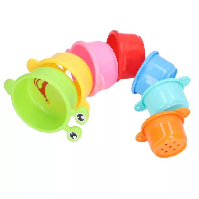 Stack Up Bath Cups Toys Baby Building Cups Toys For Bathroom