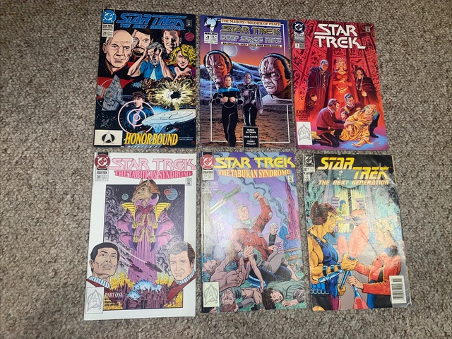 star trek comic lot dc next generation original annual 3