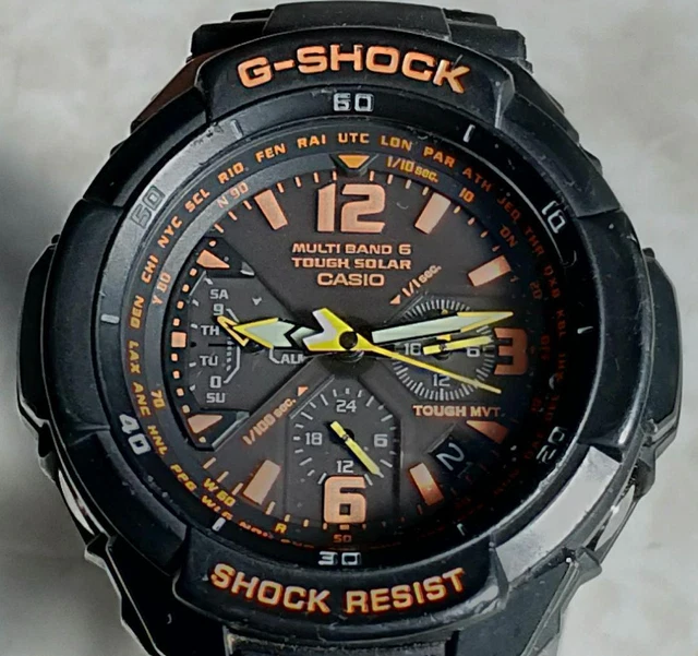 CASIO G-SHOCK GW-3000B Sky Cockpit Radio Wave Solar £162.60 - PicClick UK
