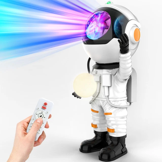 Galaxy Projector, Astronaut Galaxy Light Projector For Bedroom, Star Projector Night Light With Timer And Remote,360 Adjustable Space Nebula Starry Ceiling Projector For Kids Room Decor Birthdays Gift