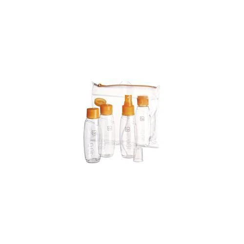 Busta COMPAGNIA DEL VIAGGIO Go travel cabin - travel bottle set - arancione, tra