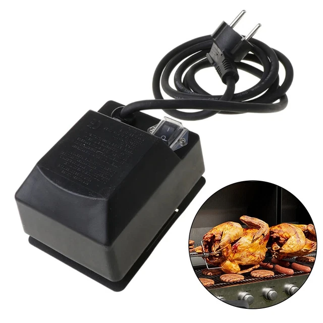 Moteur Électrique Pour Barbecue - Rotatif 220-240V - Charge Jusqu'à 8kg - ABS