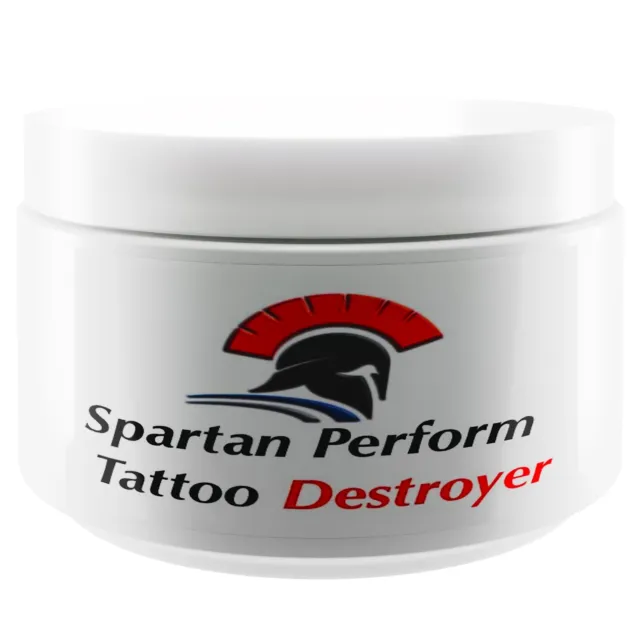 Spartan Perform Tattoo Destroyer All Natural Removal Fading System 12 Month