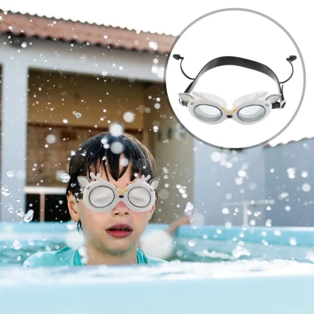 Adult Swim Glasses Kids Cute Cartoon Swimming Goggles Anti-UV