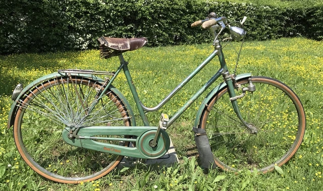 BICI EDOARDO BIANCHI 1958 Bicicletta Da Donna Vintage 26'' Epoca